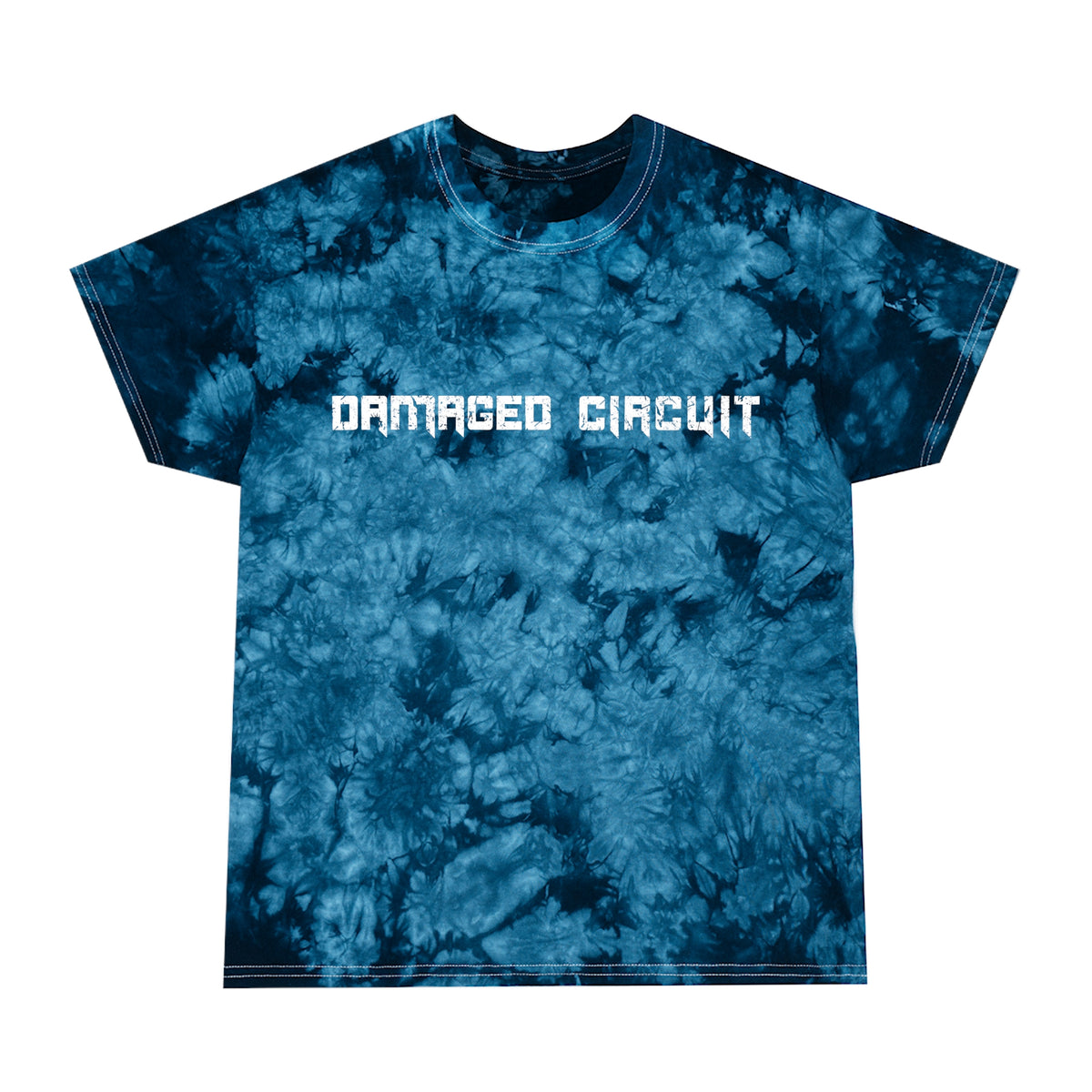 Tie-Dye Tee, Crystal – Damaged Circuit